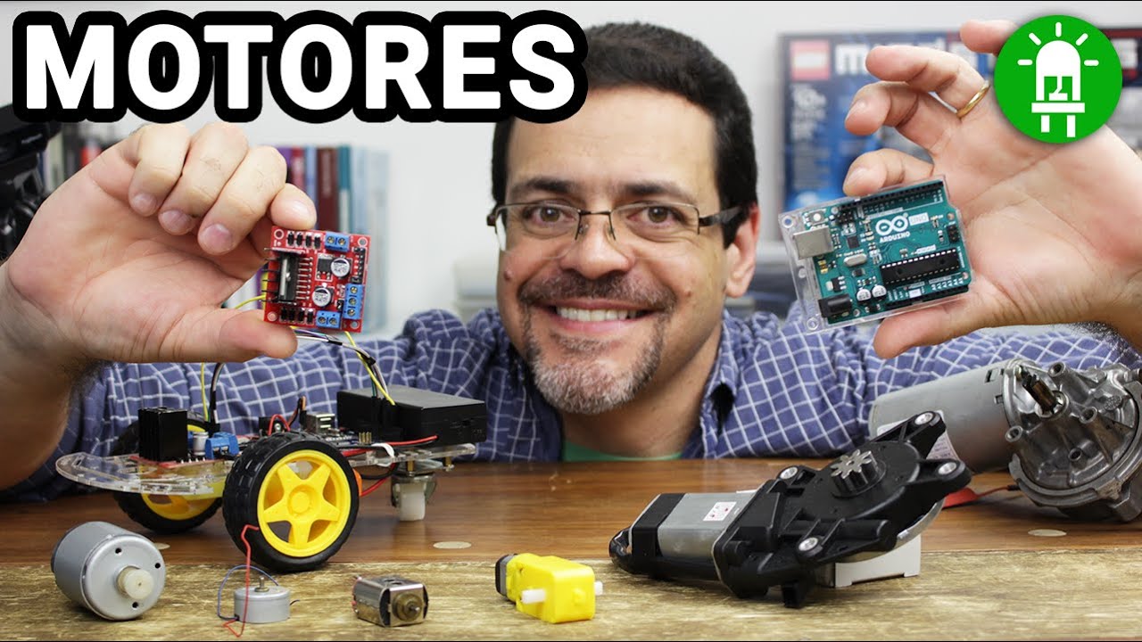 Aprenda a controlar motores com o Arduino! (usamos o módulo L298N)