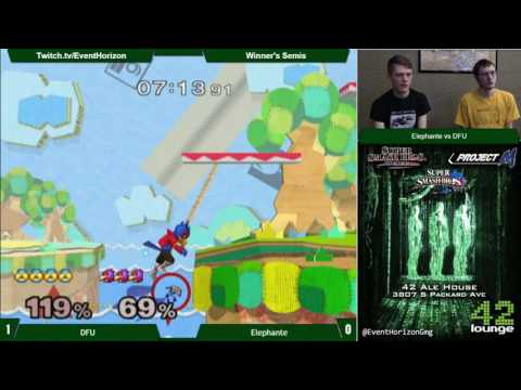 Construct 52 - DFU(Sheik) vs Elephante(Falco) - Melee WS
