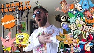 &quot;I Want It That Way&quot; But It&#39;s 24 Nickelodeon Impressions