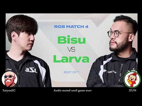 [ENG] ASL S20 Ro.8 Match 4 (Bisu vs Larva) - ASL English (StarCastTV English)