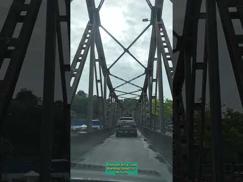 Ponte de ferro em Blumenau Santa Catarina mais o túnel #blumenau #pontedeferro