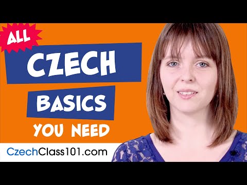 Learn Czech Today - ALL the Czech Basics for Absolute Beginners