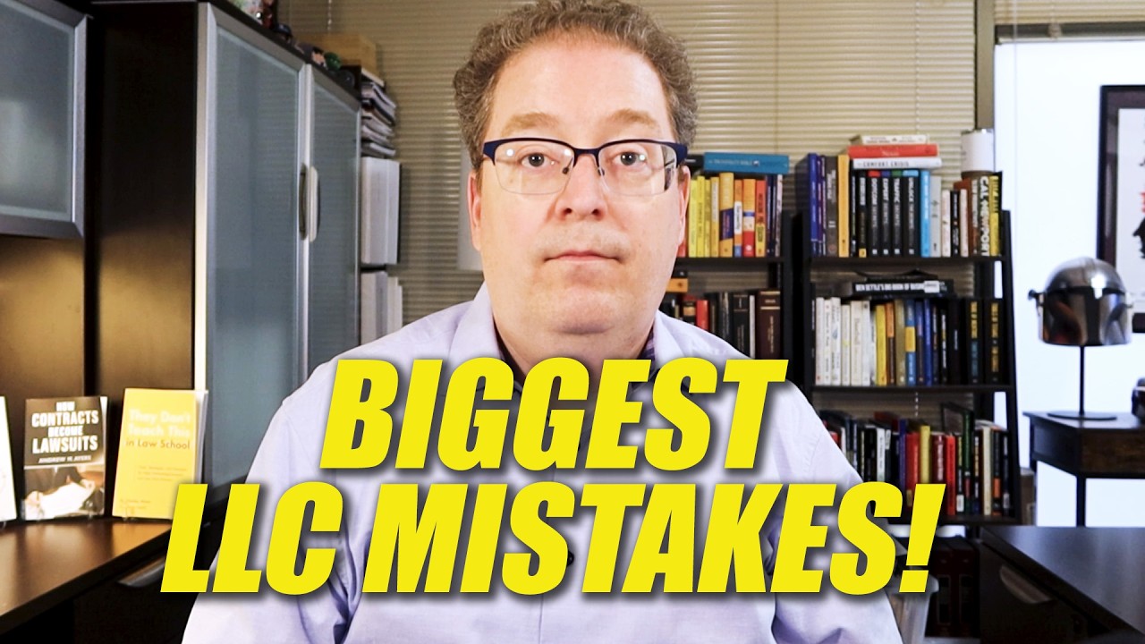 Avoid These 4 MISTAKES Before Starting an LLC (Attorney Esplains)