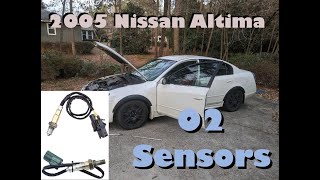2005 Nissan Altima O2 Sensors Replacement - 2002-2006 - How To!