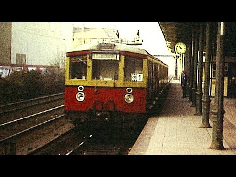 Berlin Wall - S-Bahn Boycott - Berlin 1984
