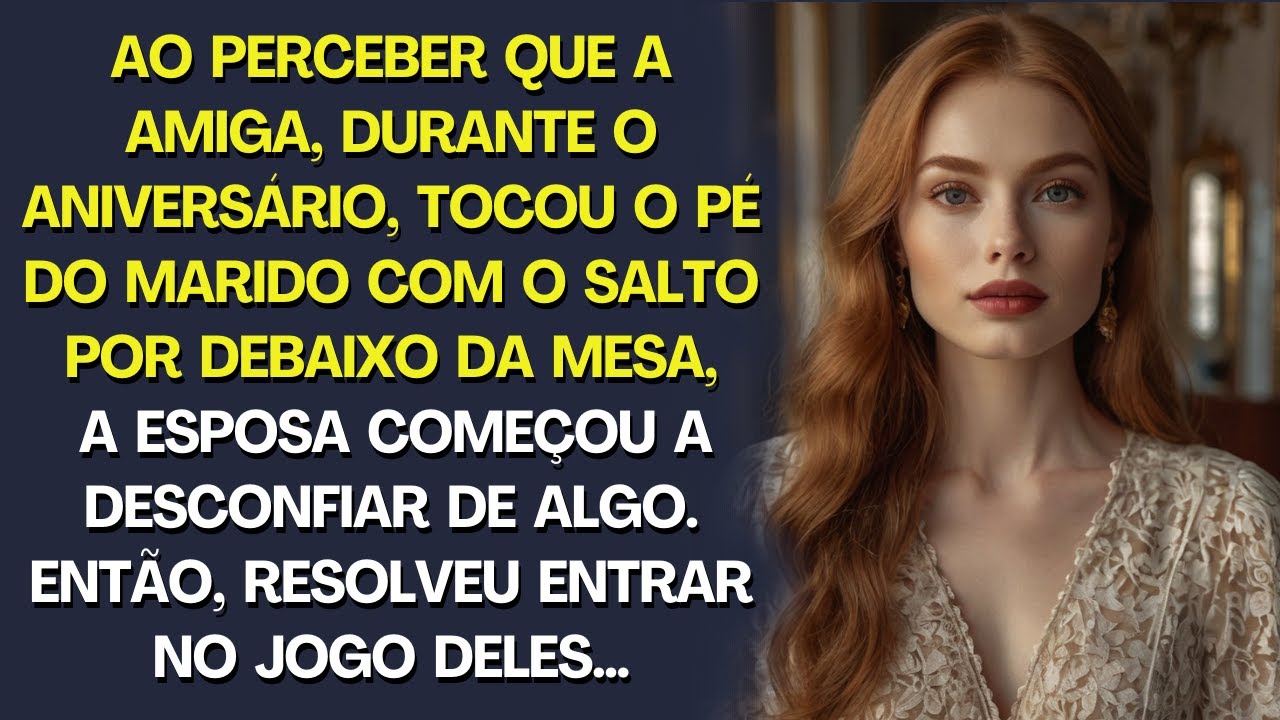 A esposa flagrou a amiga tocando o marido, sentiu o sangue ferver e então decidiu entrar no jogo.