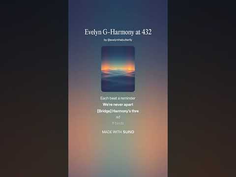 Evelyn G-Harmony at 432 (EvelynTheButterfly)