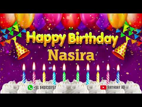 Nasira Happy birthday To You - Happy Birthday song name Nasira 🎁