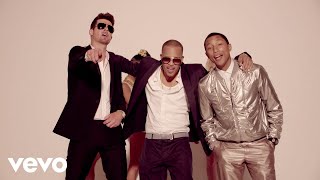 Смотреть онлайн Клип Robin Thicke ft. T.I., Pharrell - Blurred Lines