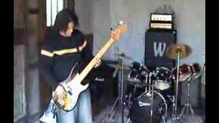 Anubis Bass Player - Iron Maiden - Blood On The Worlds Hands