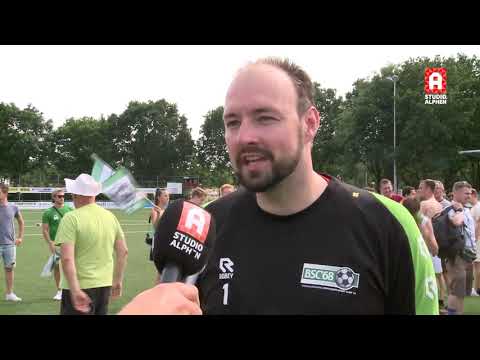 Michael Verhoef promoveert met BSC '68 naar derde klasse na winst op Reeuwijk