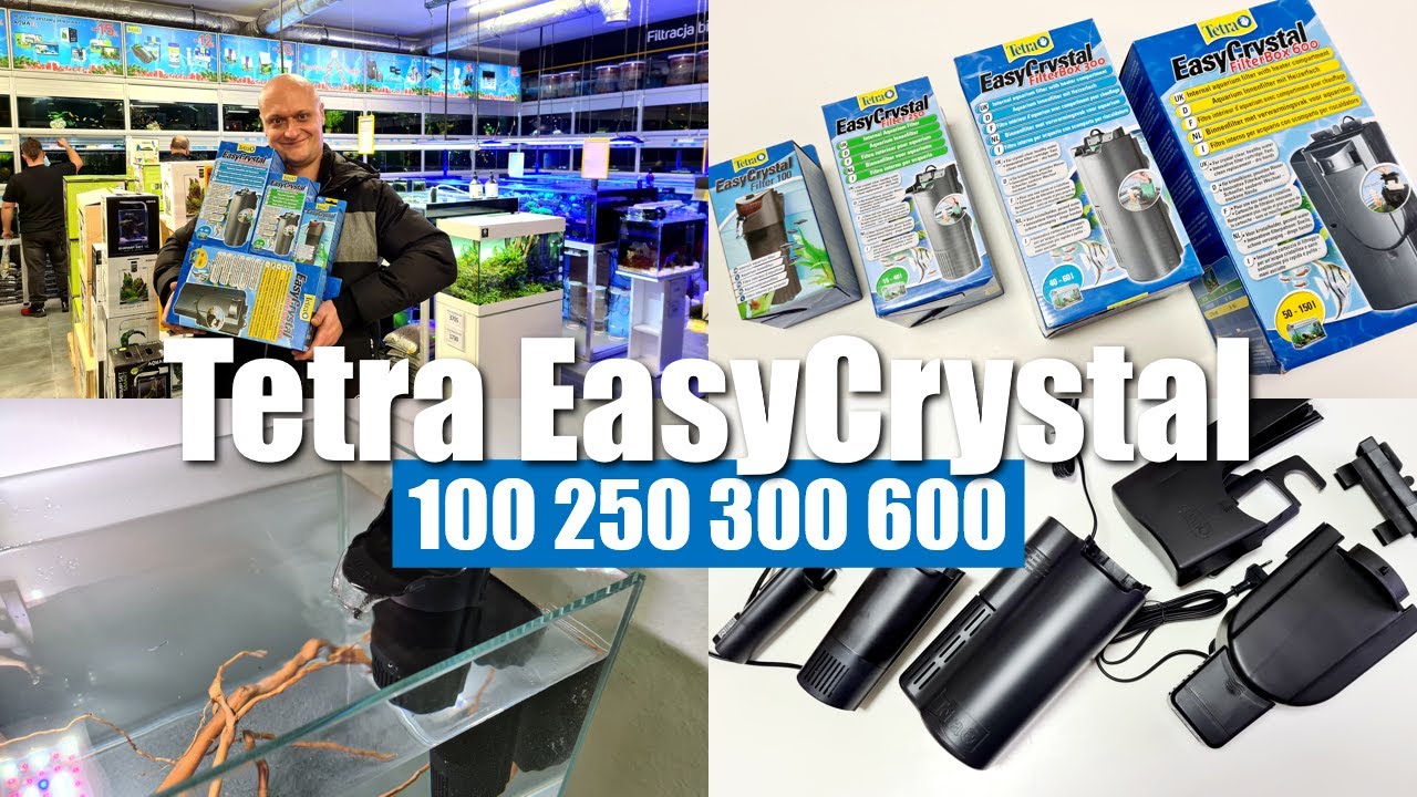 Tetra EasyCrystal - filtry wewnętrzne Unboxing & Test