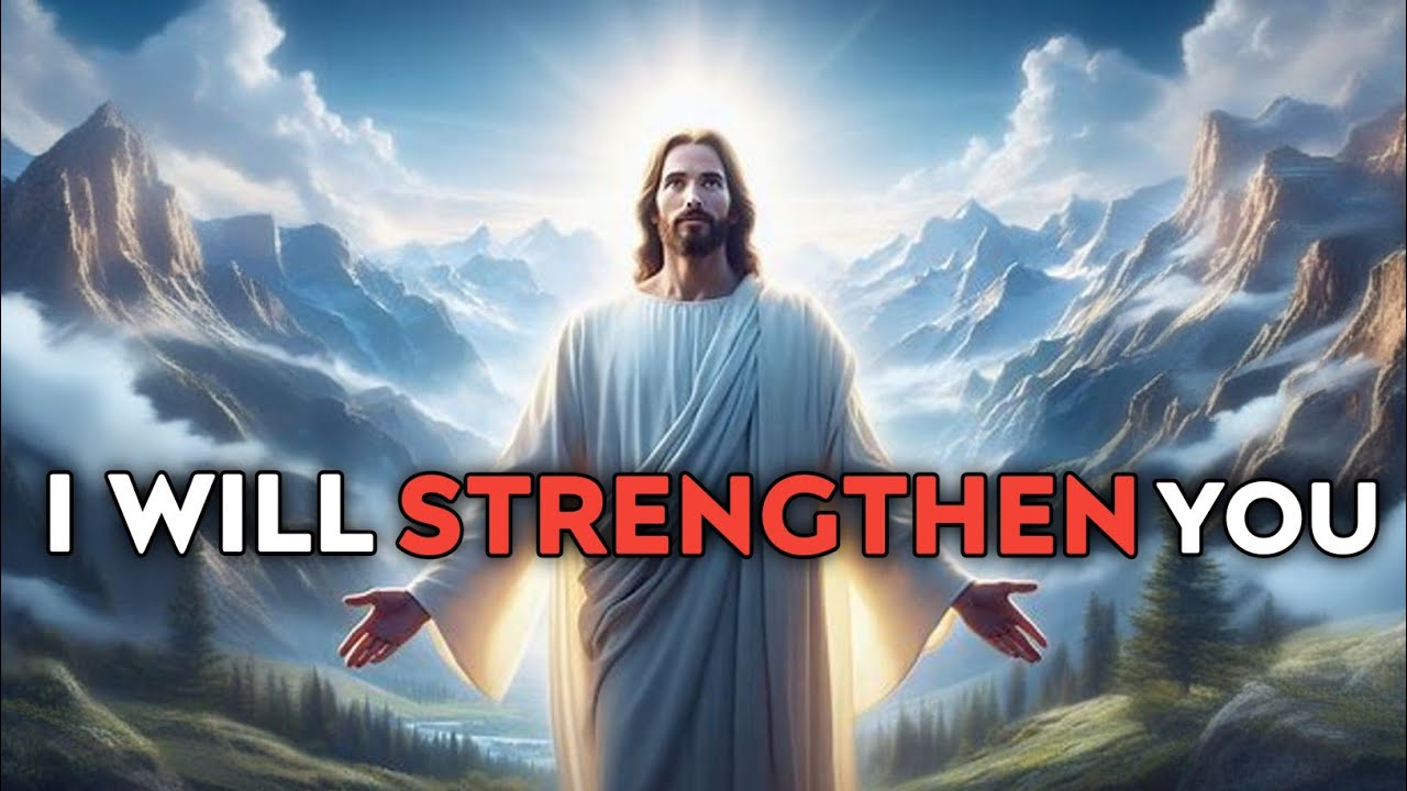 I Will Strengthen You | God MessageToday | God Message For You | GodsMessage Now | God Message