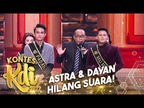 Waduh! Suara Astra Dan Dayan Hilang!!! | KONTES KDI 2022