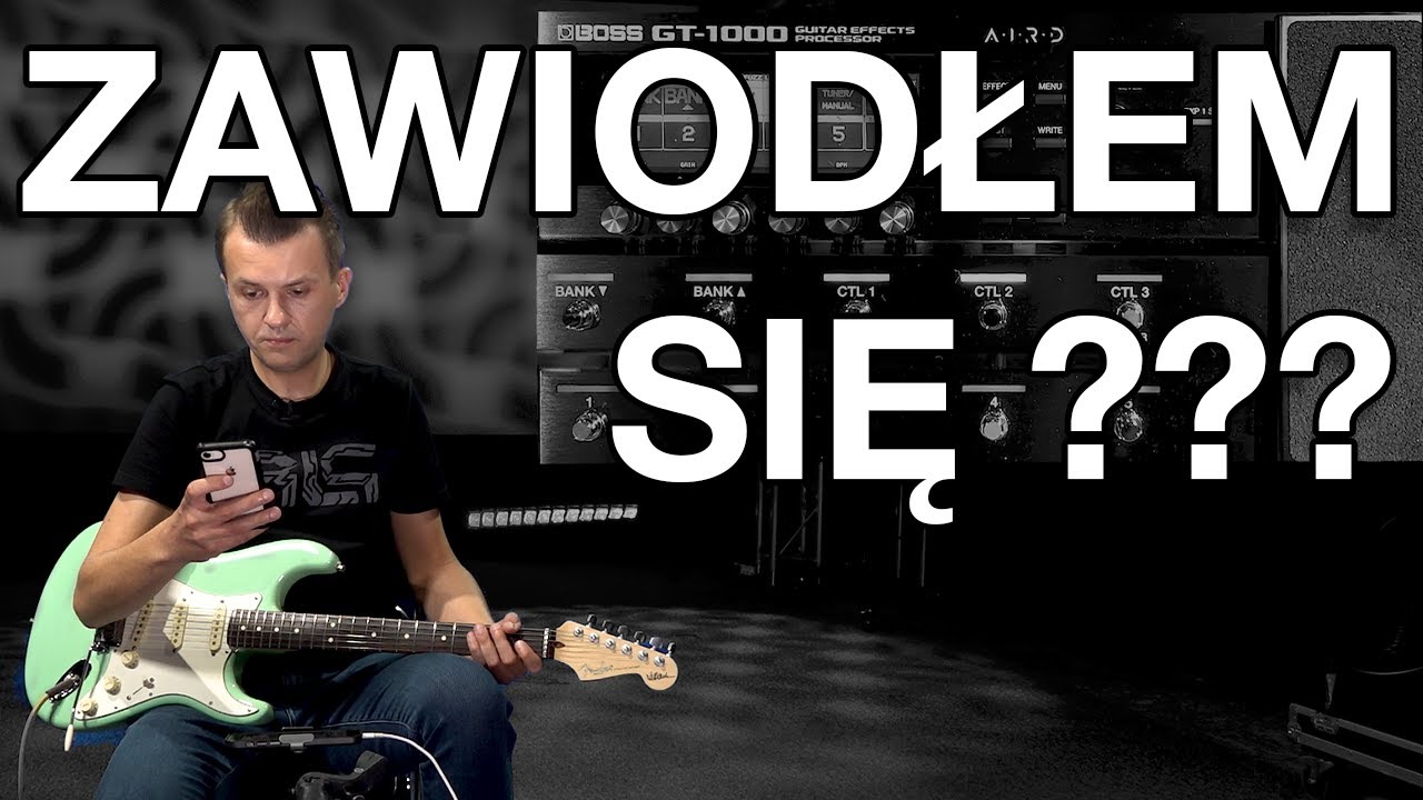 Obejrzyj zanim kupisz BOSS GT-1000...