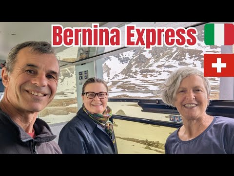 SWISS TRAINS Bernina Line First Class TIRANO to CHUR / Zurich 