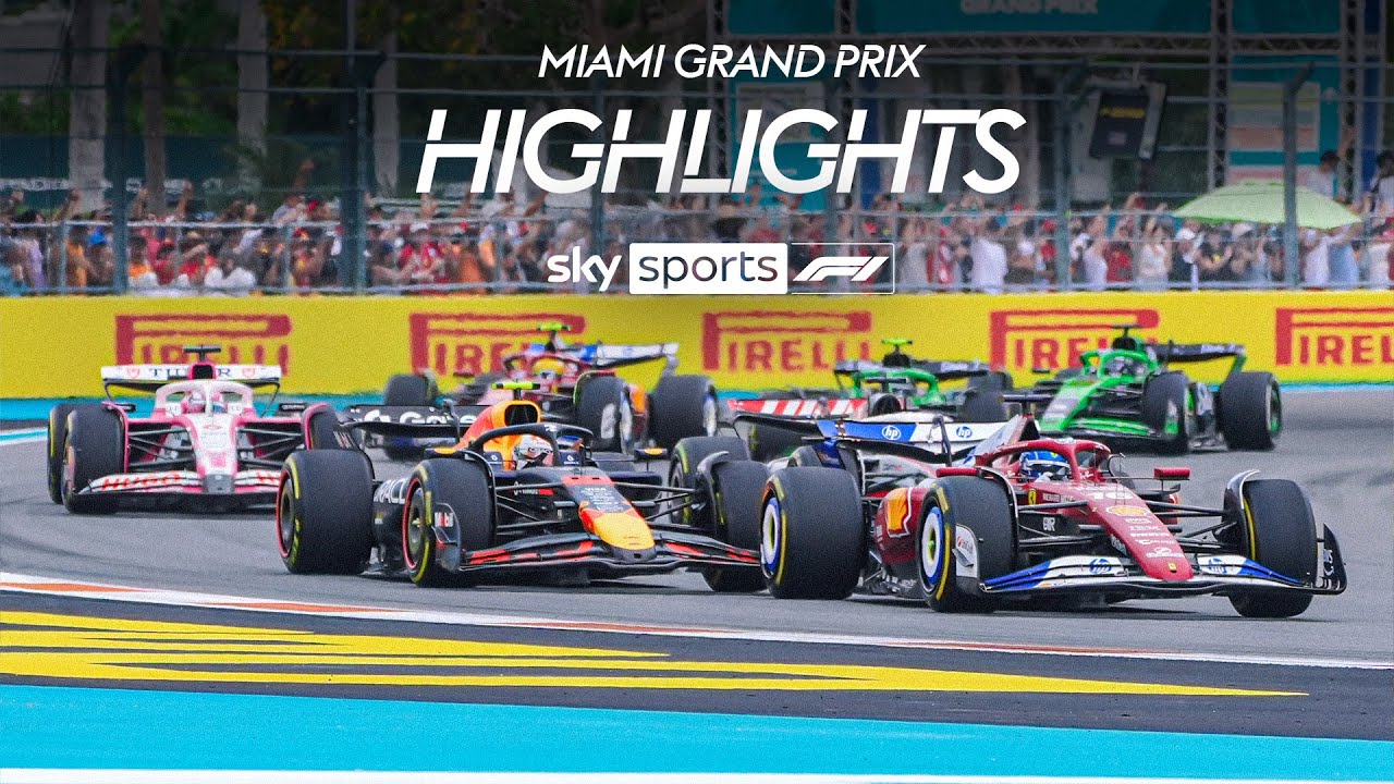 EXTENDED HIGHLIGHTS! 2025 Miami Grand Prix 🏆🌴