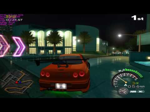 Street Racing Syndicate Walkthrough Part 57 - "Jin Challenge [525 HP]" [1080p60]