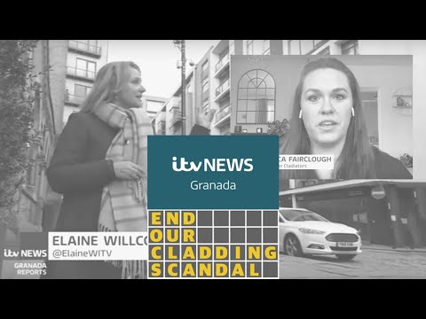 Cladding Crisis Funding - Manchester Cladiators - ITV News Granada - 10/02/2021