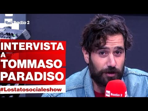 L'Intervista  a Tommaso Paradiso ospite de Lo Stato Sociale Show su Radio2