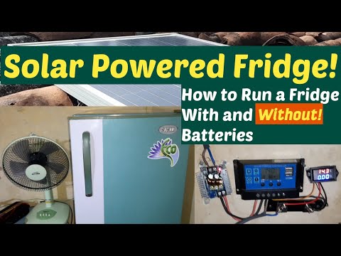 YouTube video about: Can a 300 watt solar panel run a refrigerator?