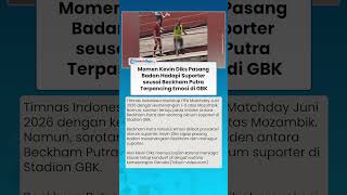 Momen Kevin Diks Pasang Badan Hadapi Suporter seusai Beckham Putra Terpancing Emosi di GBK