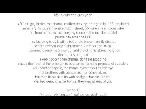 M1 Ft  Nas   Genocide Highway Lyrics