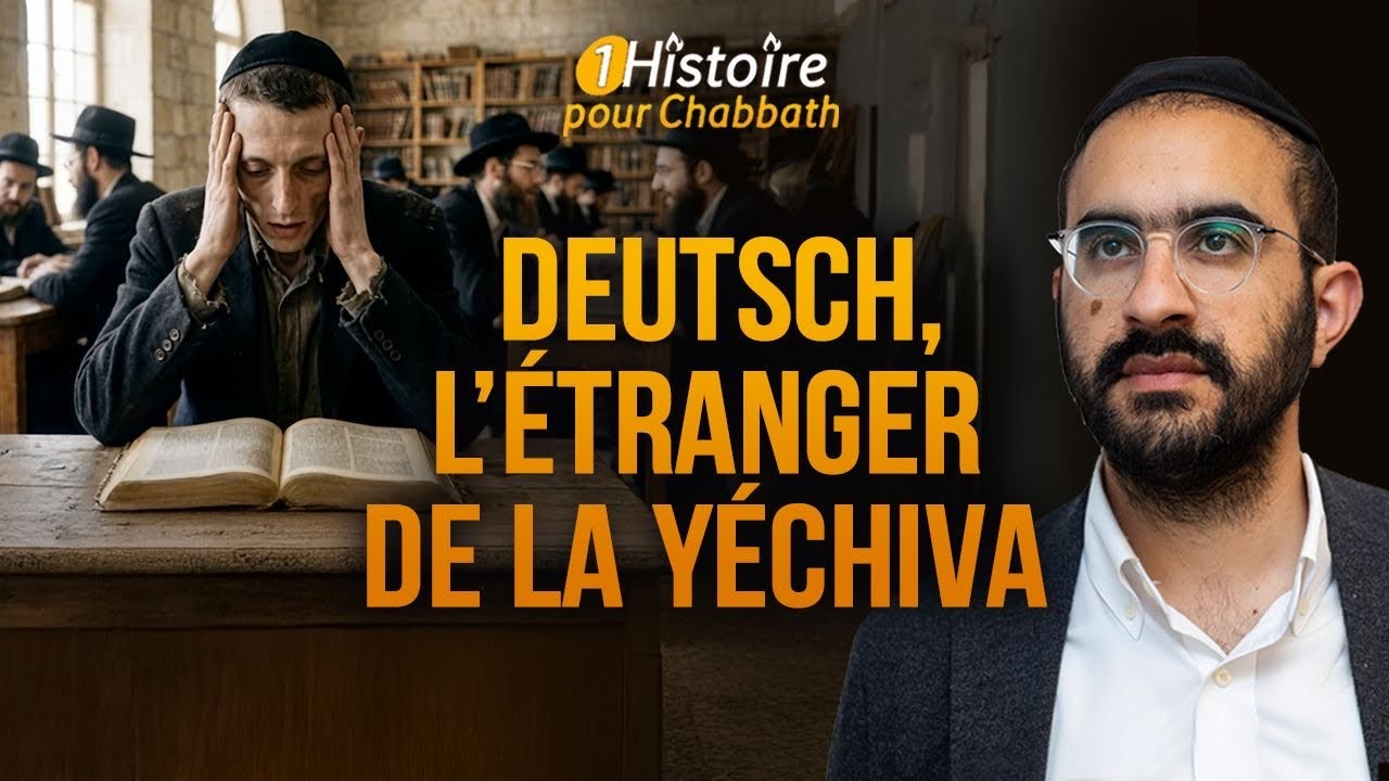 DEUTSCH, L’ÉTRANGER DE LA YÉCHIVA 👁️ Histoire Pour Chabbath À Méditer (Binyamin Benhamou)