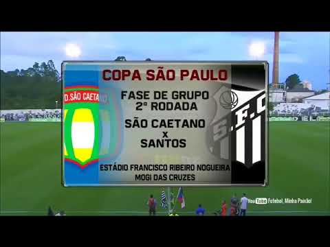 São Caetano 2x1 Santos - Gols & Melhores Momentos Copa SP 2019