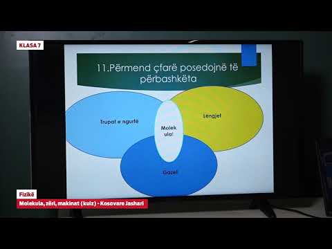 e Mesimi Klasa 7 - 7152 Fizikë - Molekula, zëri, makinat kuiz