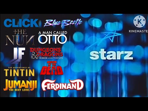 Starz (2005-2008) Logo With Random Movie Titles (Version 3)