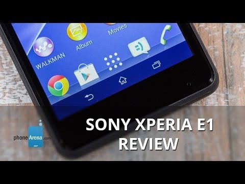 Sony Xperia E1 Review