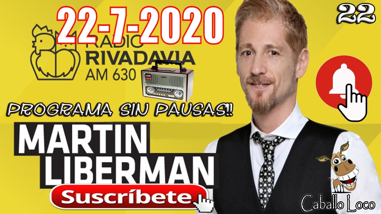 22/7/2020 La Oral Deportiva con Martin Liberman 📻 Radio Rivadavia 📻