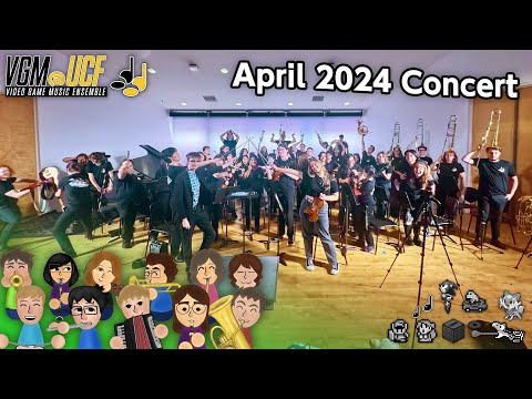 Video Game Music Ensemble @UCF April 2024 Concert