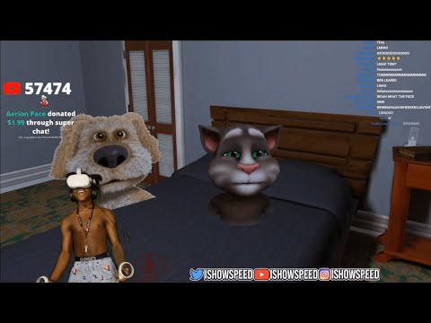 IShowSpeed Catches Tom & Ben On VR!