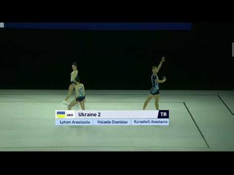 TR SEN Ukraine #aerobicgymnastics