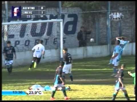 Resumen y goles de Argentino 1 - Liniers 1, Primera D 2014