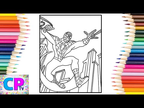 Spiderman as a Superhero Coloring Pages/Spiderman Uses His Cobweb /Syn Cole - Gizmo [NCS Release]