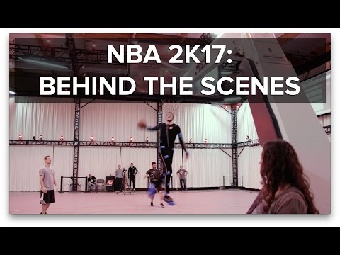 Behind the scenes at an NBA 2K17 Motion Capture session