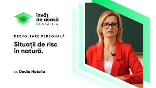 "Situațiile de risc în natură"
