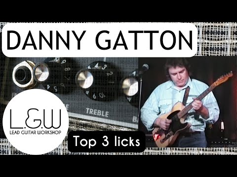 Danny Gatton Top 3 Licks- My favorites