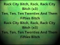 Tyga - Rack City - Lyrics {HQ} 