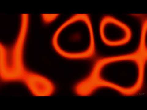 7-Hour Glowing Red and Orange Abstract Wallpaper – Hypnotic Visual Background