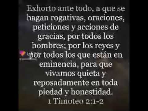 1 Timoteo 2:1-2