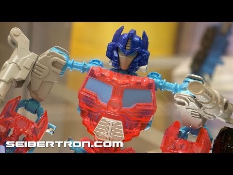 Transformers Construct-Bots, Kre-o, Rescue Bots displays at BotCon 2013