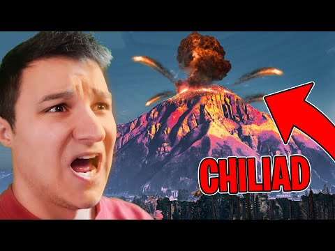 MOUNT CHILIAD HAS ERUPTED! - Grand Theft Auto V - GTA 5 Mods 🇮🇹