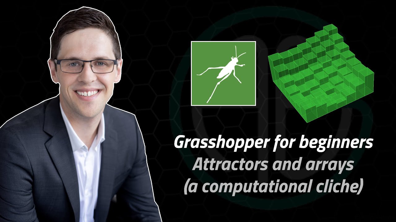 Grasshopper for beginners: Attracted array