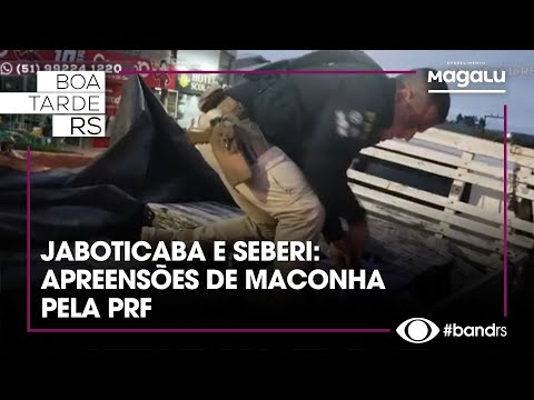JABOTICABA E SEBERI: APREENSÕES DE MACONHA PELA PRF