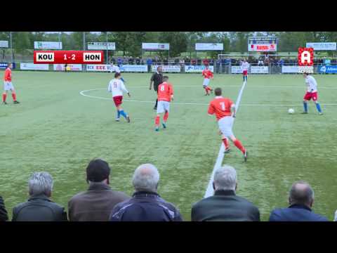 Samenvatting Koudekerk - Honselersdijk (dinsdag 24 mei 2016, nacompetitie)