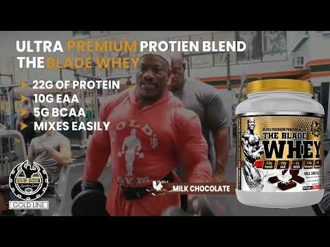 Dexter jackson the blade whey protein blend